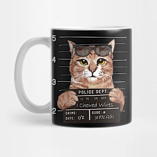 Cat Confession Police Board Mug